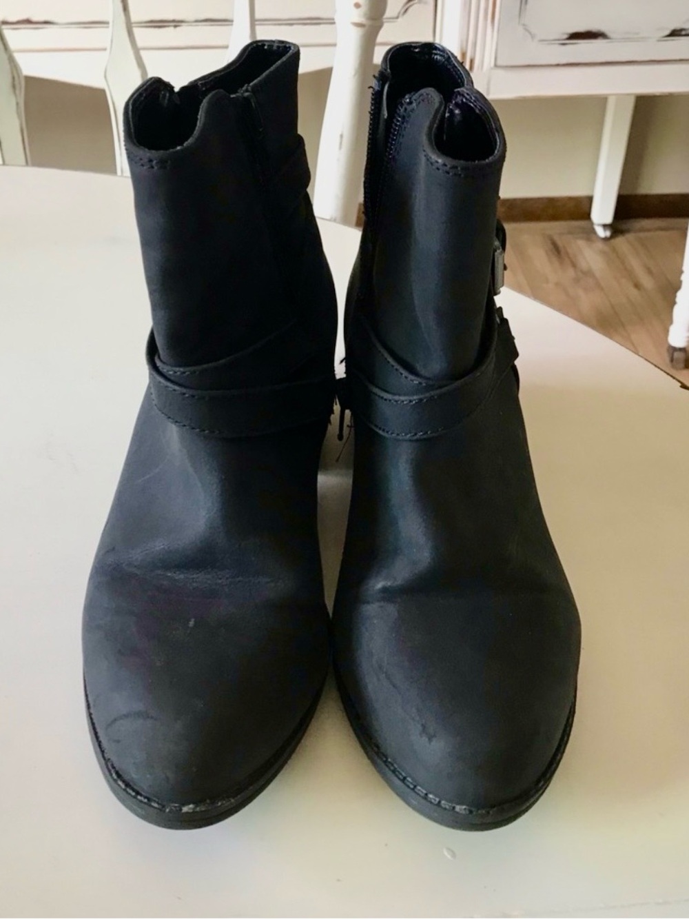 Life Stride Black Ankle Booties Size 7.5 Womens